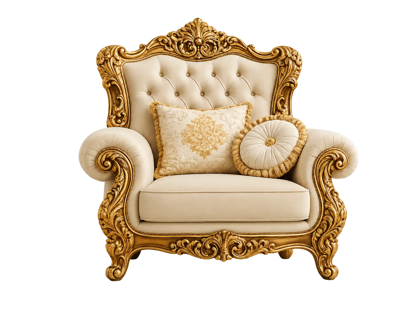 Premium fabric sofa